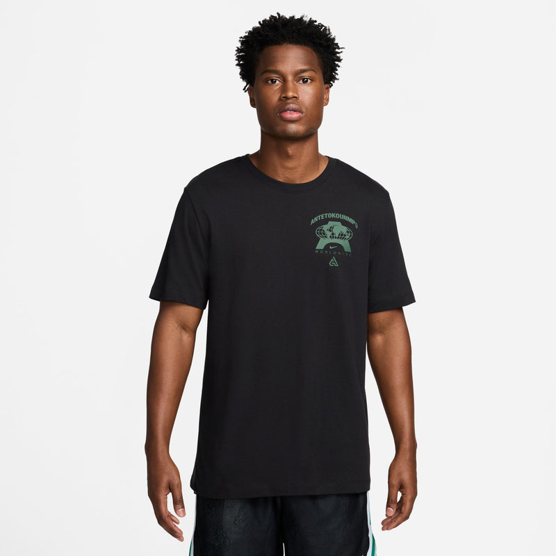 Giannis Antetokounmpo Giannis Men's M90 Basketball T-Shirt 'Black'
