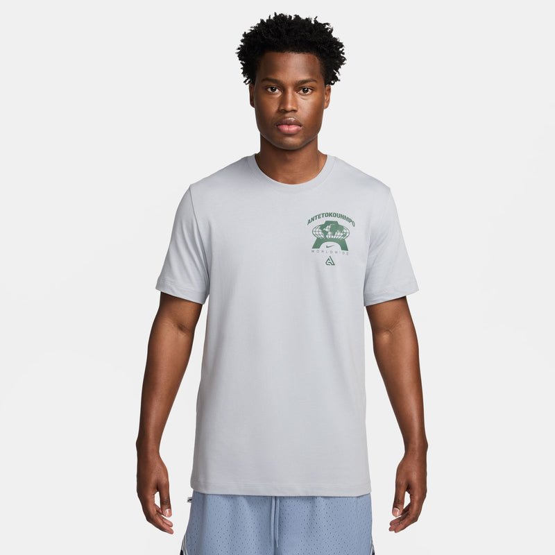 Giannis Antetokounmpo Giannis Men's M90 Basketball T-Shirt 'Wolf Grey'