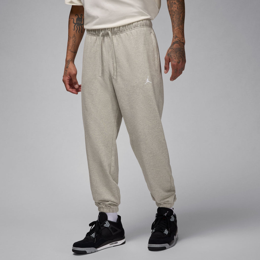 Jordan Sport Crossover Men's Dri-FIT Fleece Pants 'Grey Heather/White'