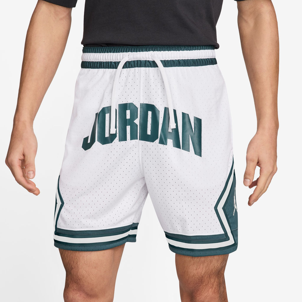 Jordan Sport Men's Dri-FIT Diamond Shorts 'White/Oxidized Green'