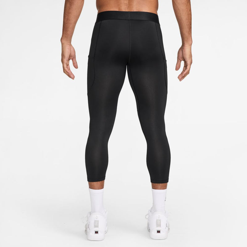 Jordan Sport Men's Dri-FIT 3/4-Length Tights 'Black/White'