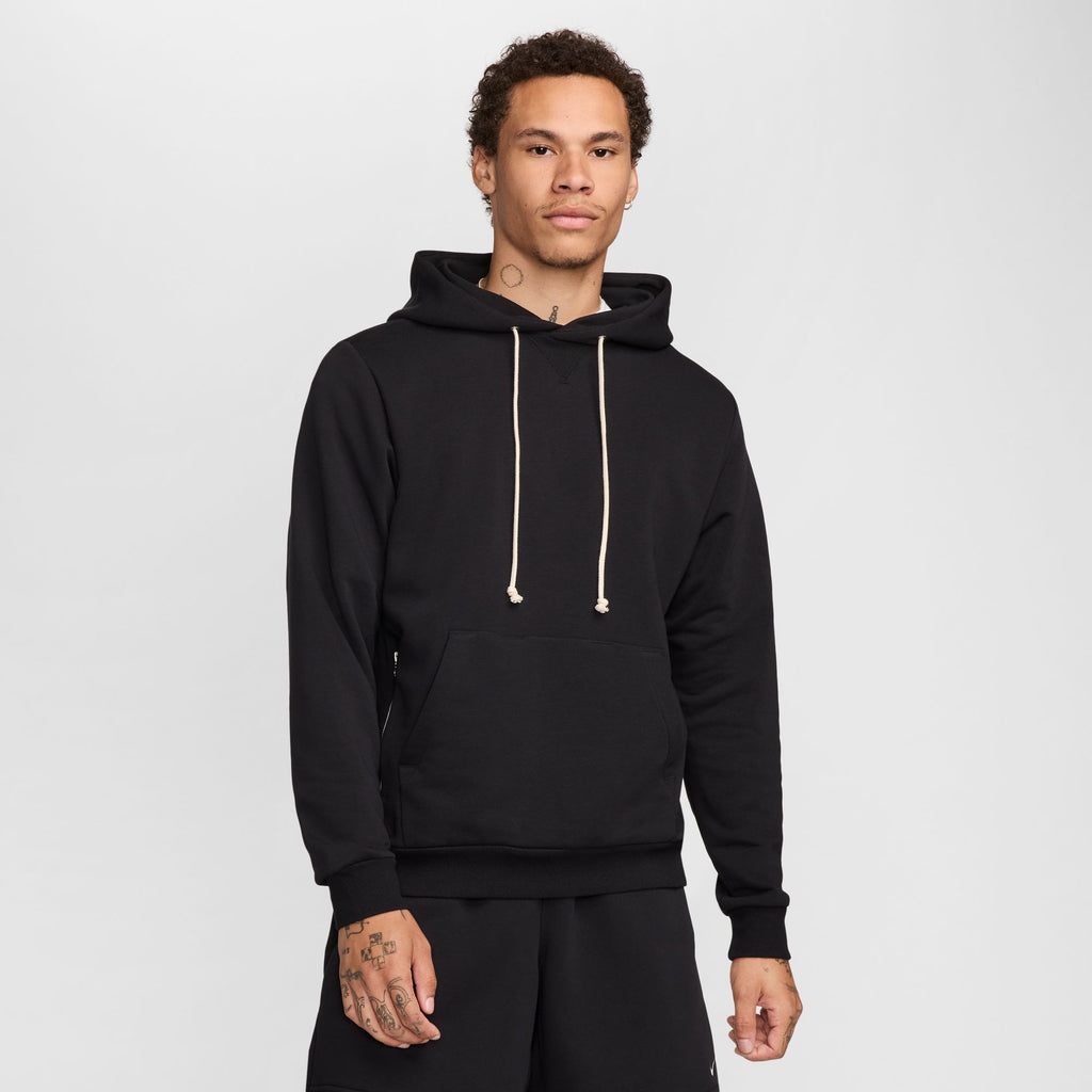 Nike Standard Issue Men's Dri-FIT Pullover Basketball Hoodie 'Black/Ivory'