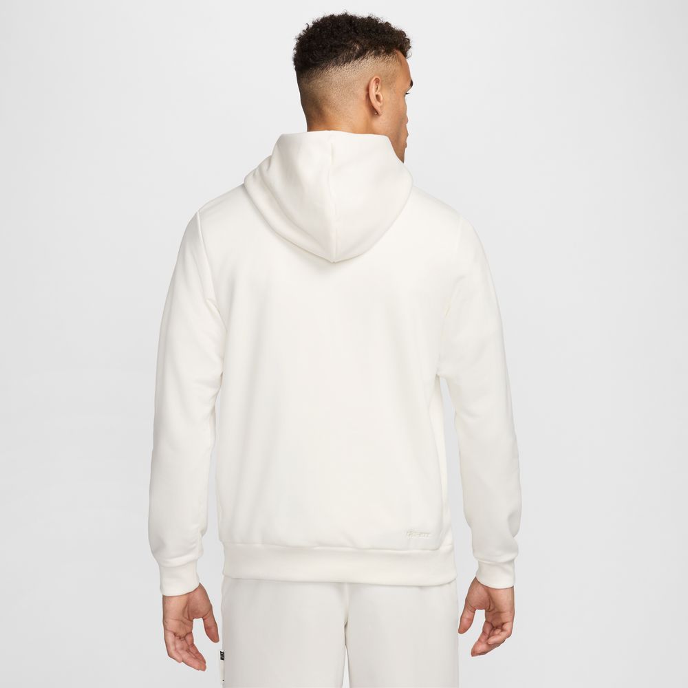 Nike Standard Issue Men's Dri-FIT Pullover Basketball Hoodie 'Sail/Ivory'