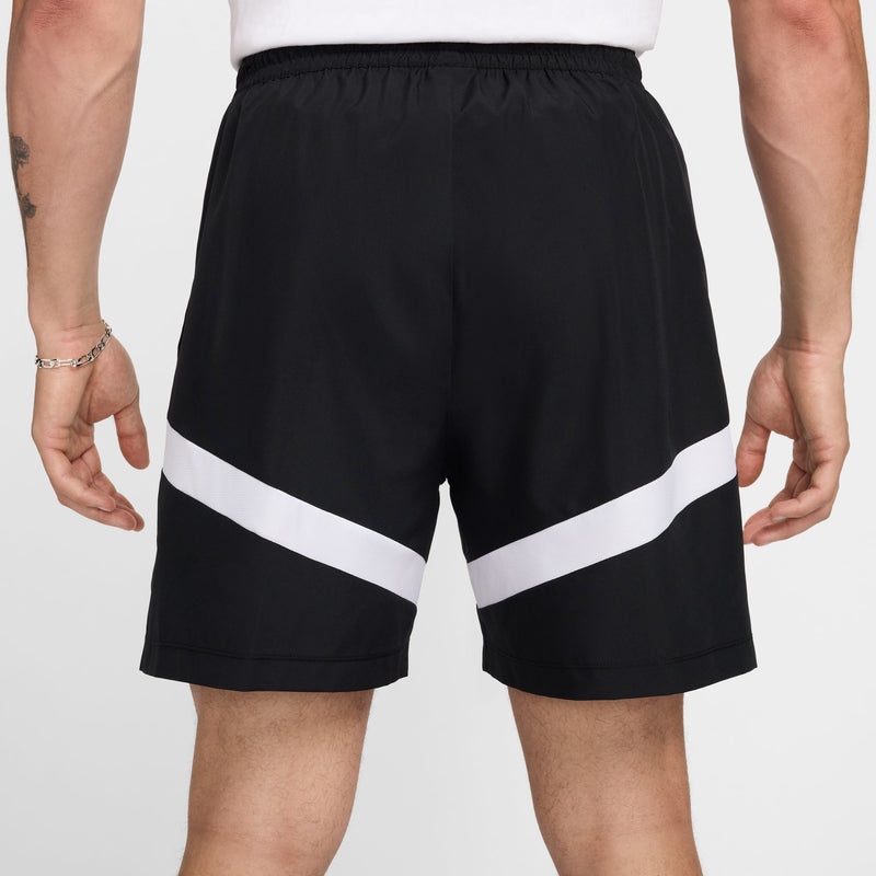 Nike Icon Men's 6" Dri-FIT Woven Basketball Shorts 'Black/White'