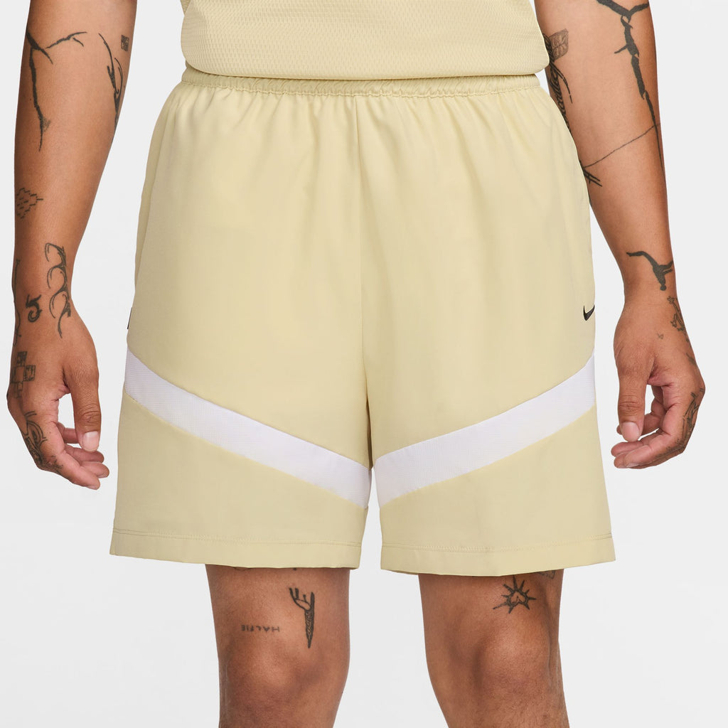 Nike Icon Men's 6" Dri-FIT Woven Basketball Shorts 'Team Gold/White/Black'