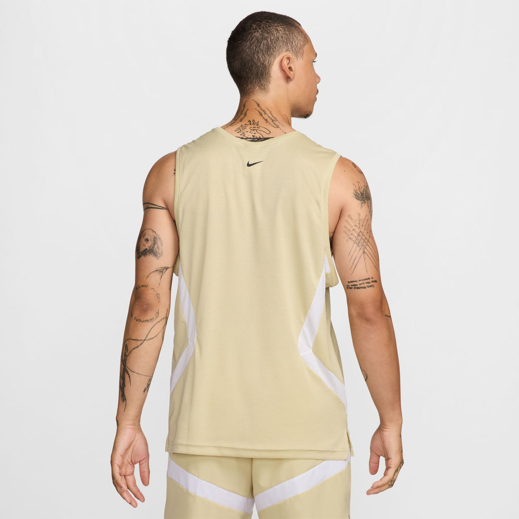 Nike Icon Men's Dri-FIT Basketball Jersey 'Team Gold/Black'