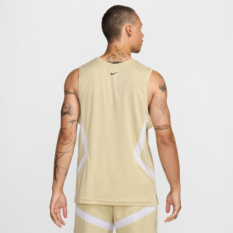 Nike Icon Men's Dri-FIT Basketball Jersey 'Team Gold/Black'