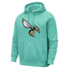 Charlotte Hornets Club City Edition Men's Jordan NBA Fleece Pullover Hoodie 'Mint'