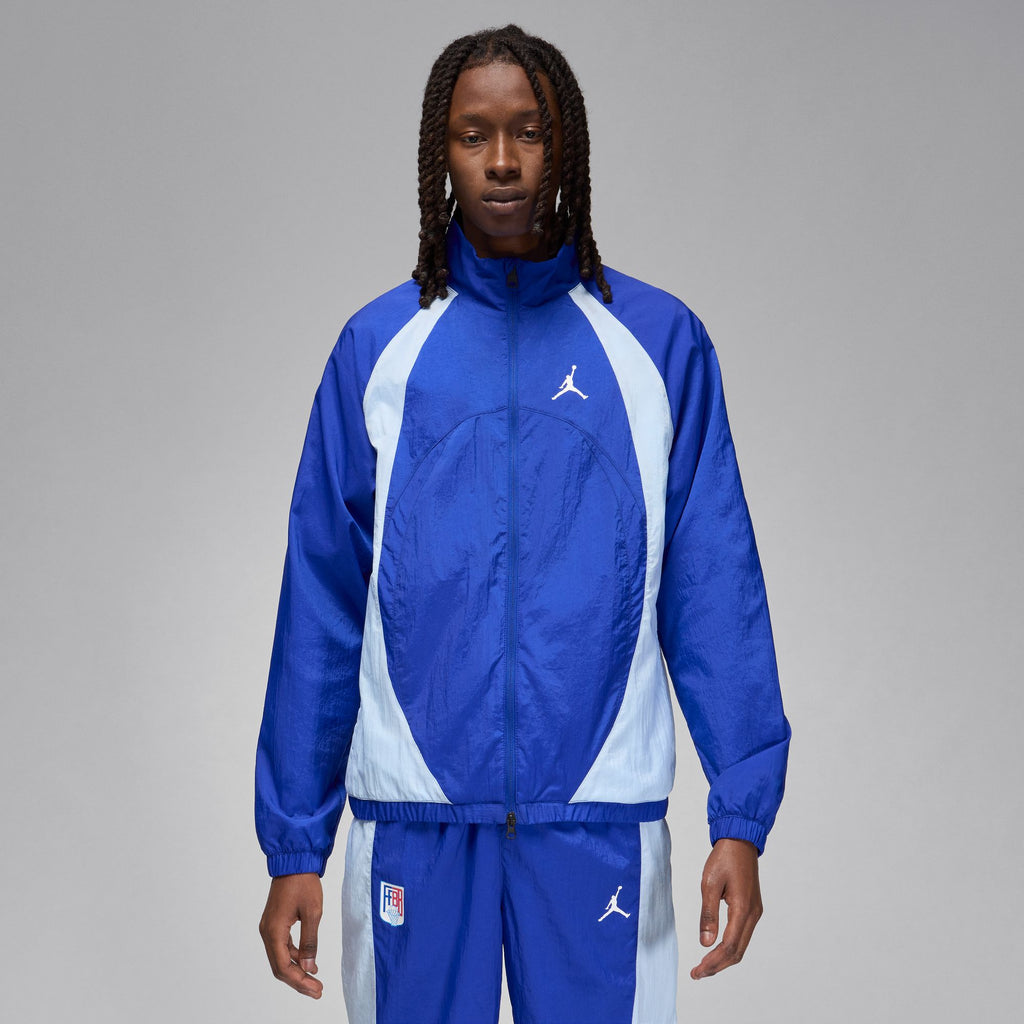 Jordan Sport JAM x Fédération Française de Basketball Men's Warm-Up Jacket 'Royal/Celestine Blue'