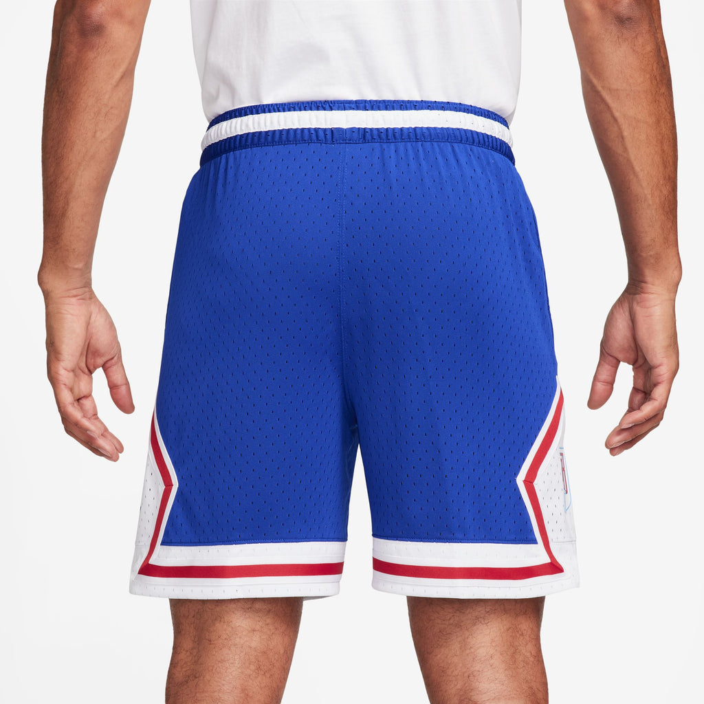 Jordan Sport x Fédération Française de Basketball Men's Diamond Shorts 'Royal/White'