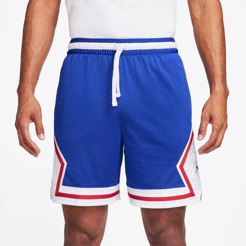 Jordan Sport x Fédération Française de Basketball Men's Diamond Shorts 'Royal/White'