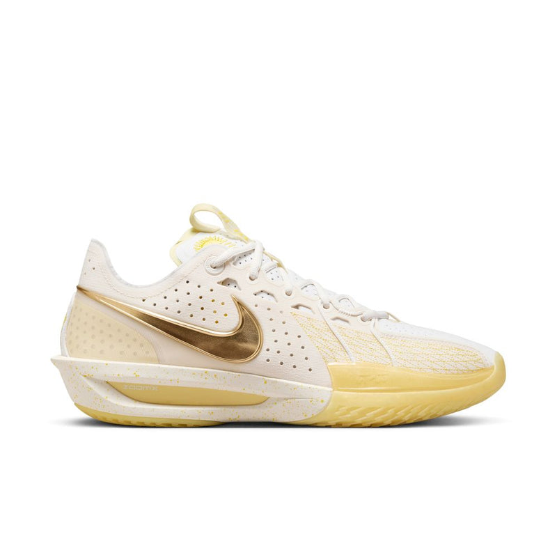 Nike G.T. Cut 3 "Jordan Poole" Basketball Shoes 'Ivory/Gold'