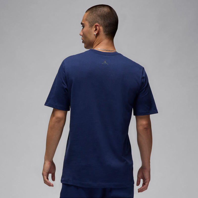 Jordan Flight Essentials Men's T-Shirt 'Navy/Black'