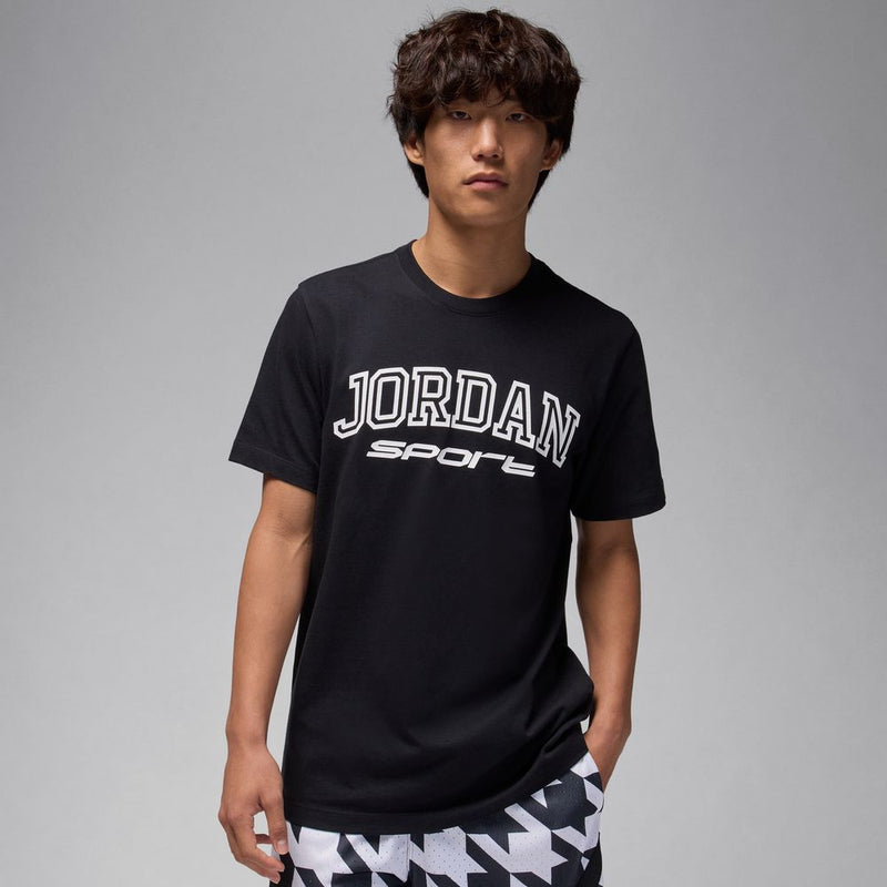 Jordan Sport Men's Dri-FIT T-Shirt 'Black/White'