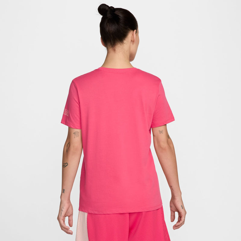 Nike Swoosh Fly Women's Dri-FIT Short-Sleeve T-Shirt 'Pink/Crimson'