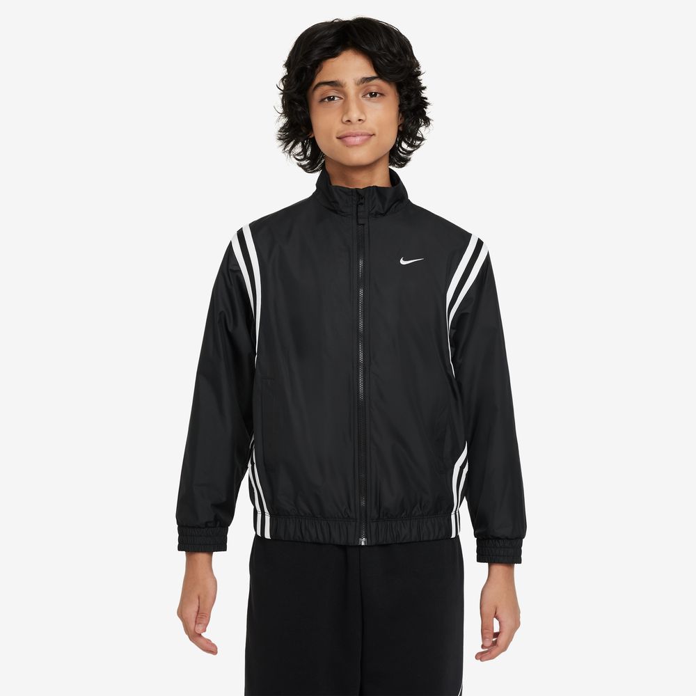 Nike Crossover Big Kids' Repel Basketball Jacket 'Black/White'