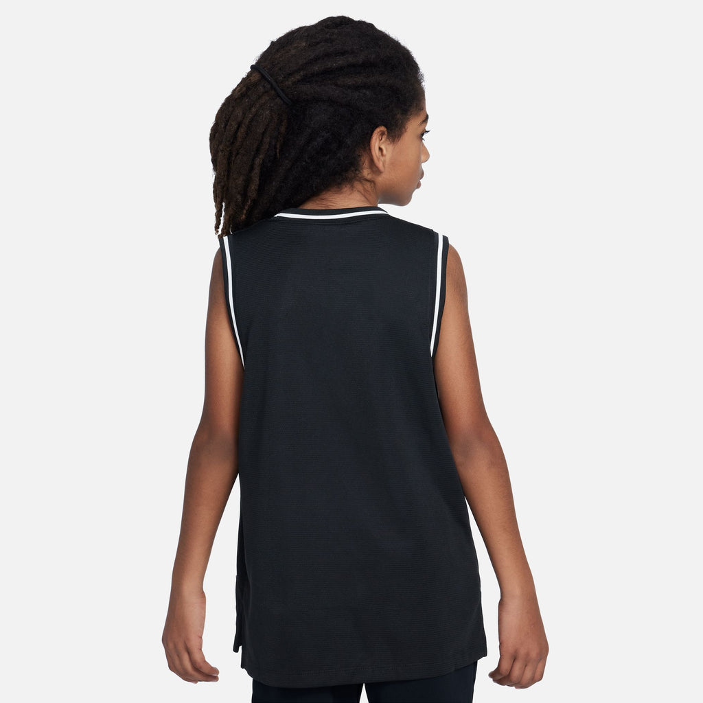 Nike Culture of Basketball Big Kids' Dri-FIT Basketball Jersey 'Black/White'