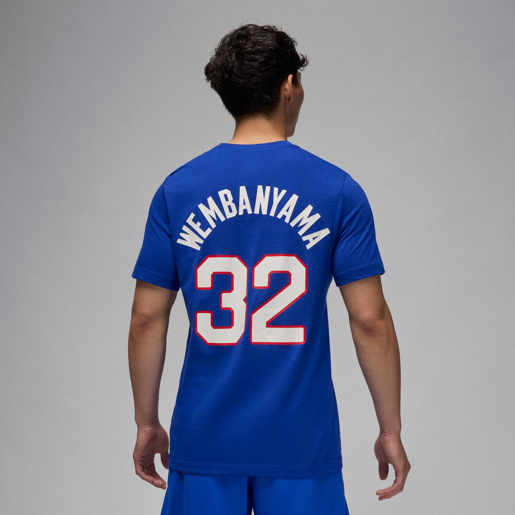 Victor Wembanyama France Men's Nike Basketball T-Shirt 'Royal'