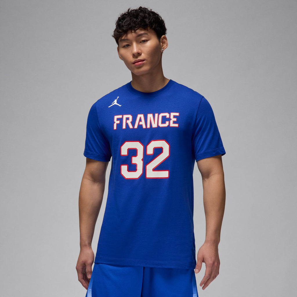 Victor Wembanyama France Men's Nike Basketball T-Shirt 'Royal'