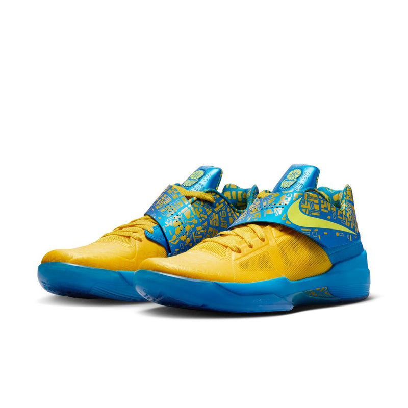 Kevin Durant Nike Zoom KD 4 Men's Shoes 'Blue/Lemon Twist'