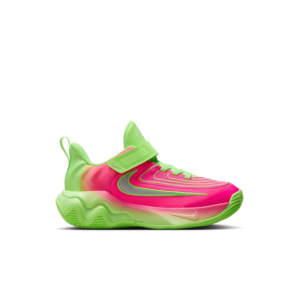 Giannis Antetokounmpo Giannis Immortality 4 Little Kids' Shoes (PS) 'Lime Blast/Grey/Pink'
