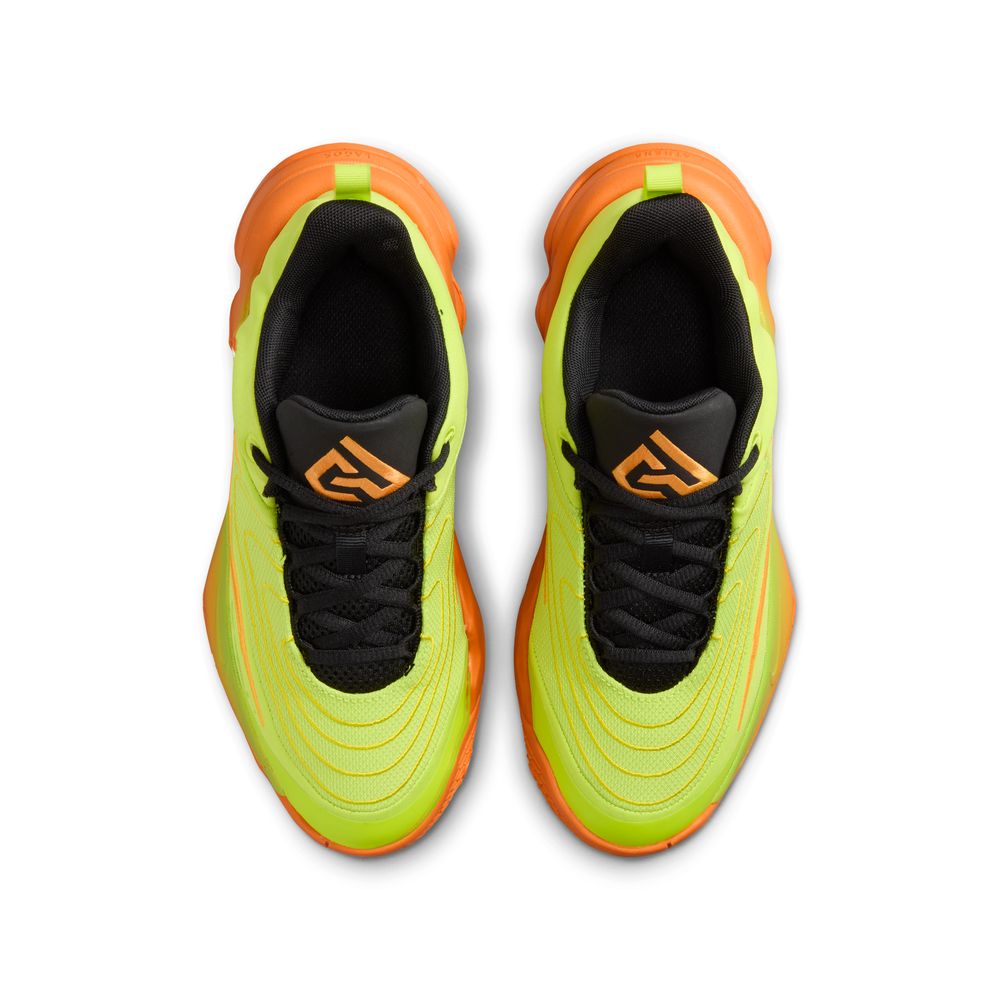 Giannis Immortality 4 Big Kids' Basketball Shoes (GS) 'Cyber/Mandarin/Sundial'