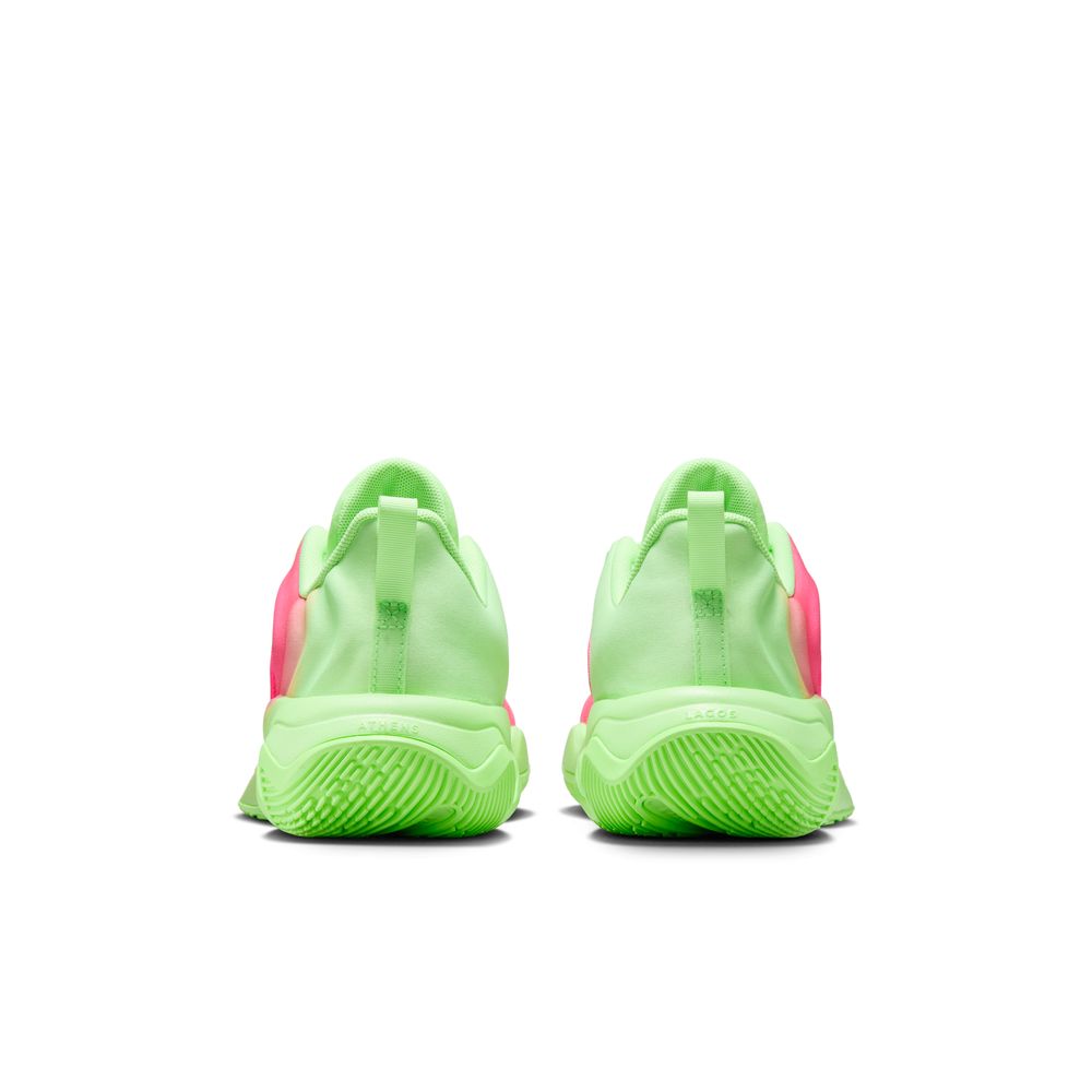 Giannis Antetokounmpo Giannis Immortality 4 Big Kids' Basketball Shoes (GS) 'Lime Blast/Grey/Pink'