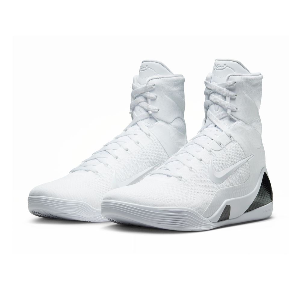 Kobe Bryant Kobe 9 Elite High ProTro "Halo" Basketball Shoes 'White/White/White'