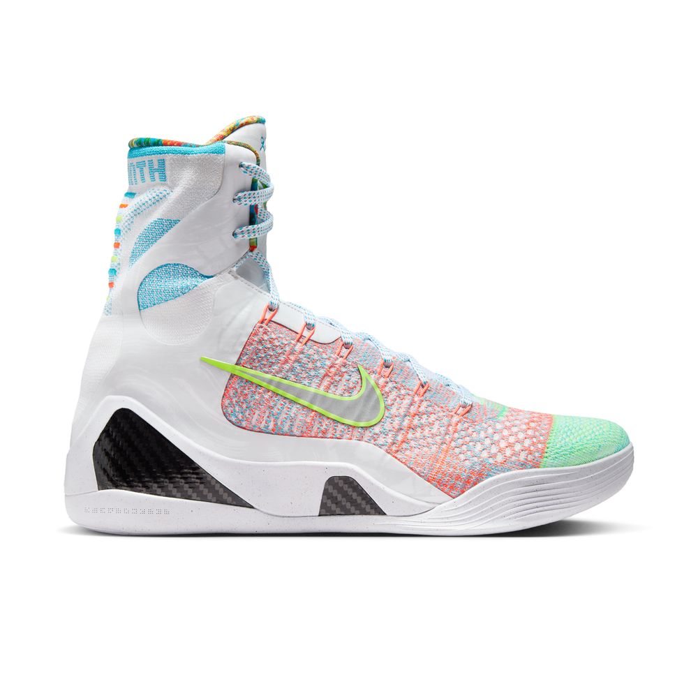 Kobe Bryant Kobe IX Elite High Protro Basketball Shoes 'White/Silver/Chlorine'