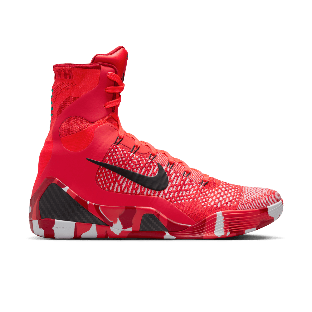 Kobe Bryant Kobe 9 Elite High ProTro "Christmas" Basketball Shoes Bright Crimson/Black-White