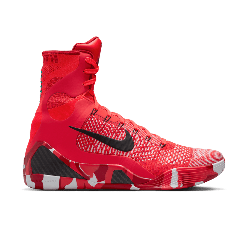 Kobe Bryant Kobe 9 Elite High ProTro "Christmas" Basketball Shoes Bright Crimson/Black-White