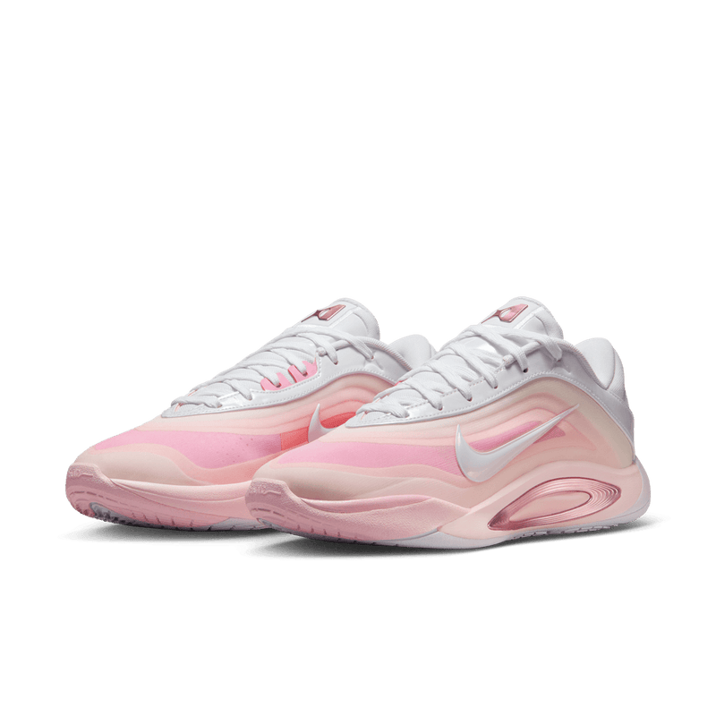 A'ja Wilson A'One "Birthday Cake" A'ja Wilson Basketball Shoes 'White/Pink/Ice'