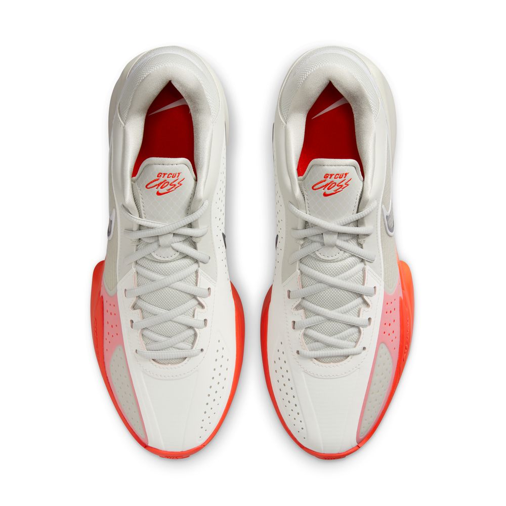 Nike G.T. Cut Cross Basketball Shoes 'Light Bone/Grey/Picante Red'