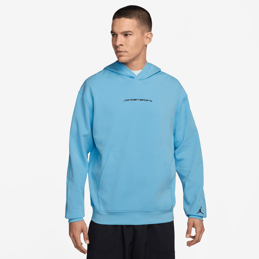 Jordan Sport Hoop Fleece Men's Dri-FIT Pullover Hoodie 'Blue Chill'