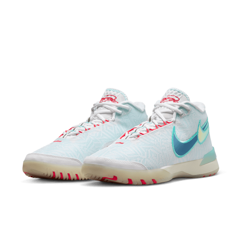 LeBron James LeBron NXXT Genisus Basketball Shoes 'White/Storm/Green'