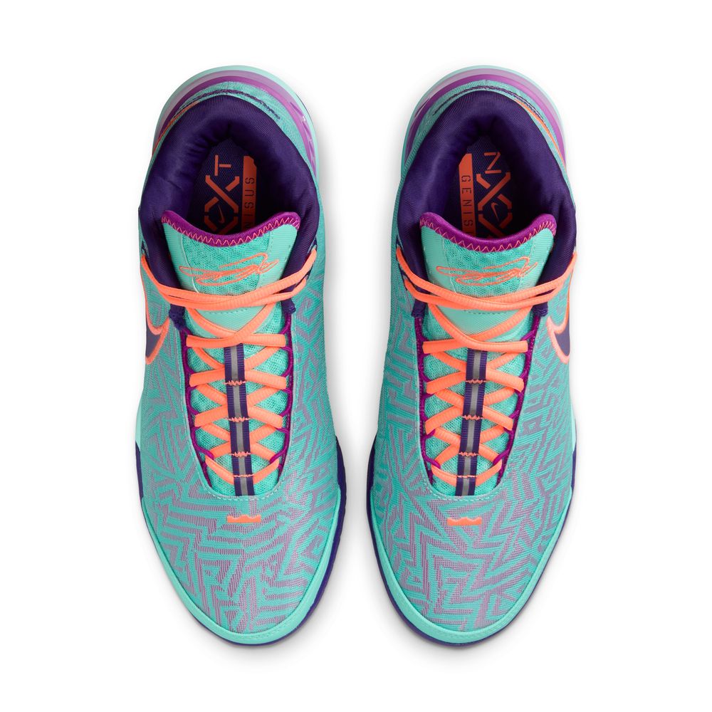 LeBron James LeBron NXXT Genisus Basketball Shoes 'Turquoise/Vivid Purple'