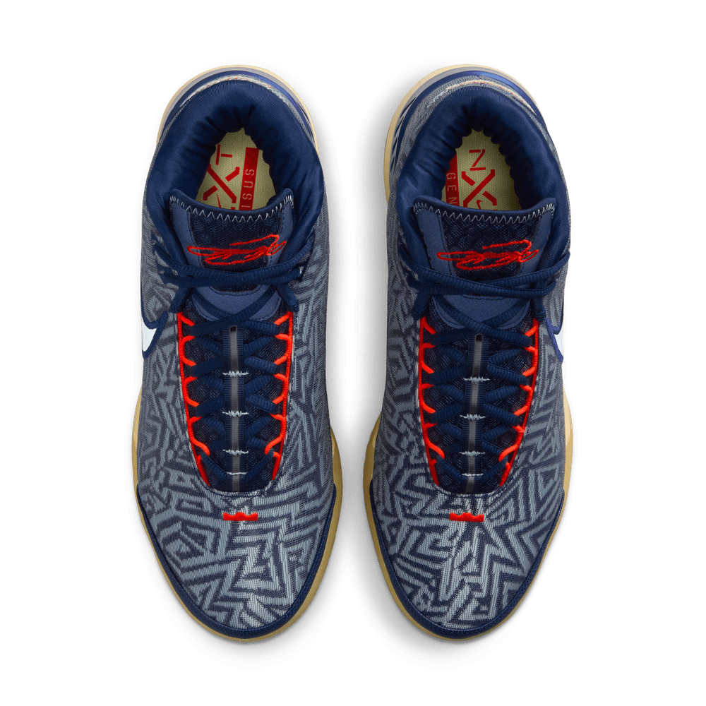 LeBron James LeBron NXXT Genisus Basketball Shoes 'Navy/Yellow/Crimson'
