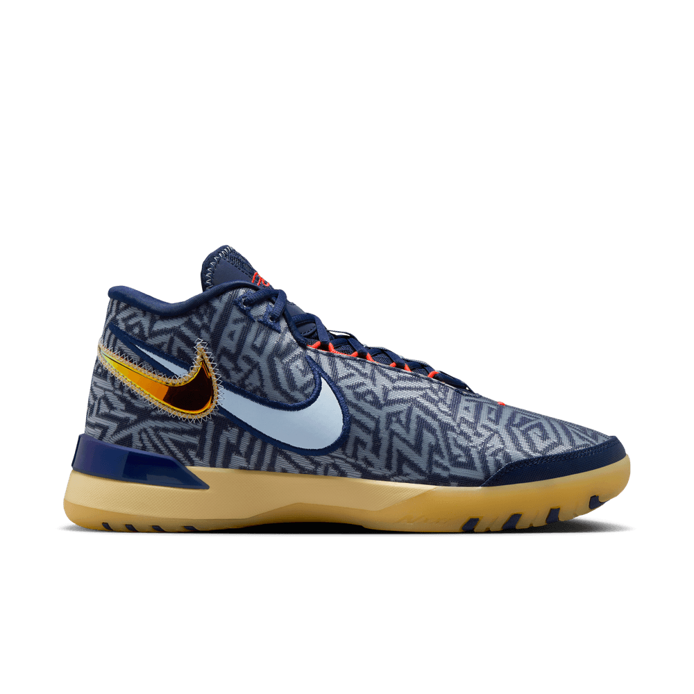 LeBron James LeBron NXXT Genisus Basketball Shoes 'Navy/Yellow/Crimson'