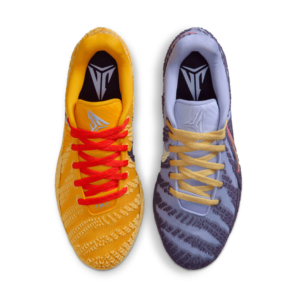 Ja Morant Ja 3 "Channel 12" Basketball Shoes 'Gold/Yellow/Blue/Grey'