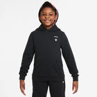 LeBron James LeBron Standard Issue Big Kids' Dri-FIT Basketball Hoodie 'Black/Ivory'