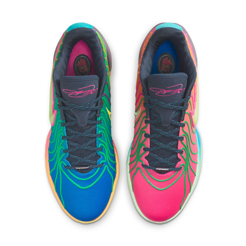 LeBron James LeBron XXI Basketball Shoes 'Blue/Laser Fuchsia/Vapor Green'