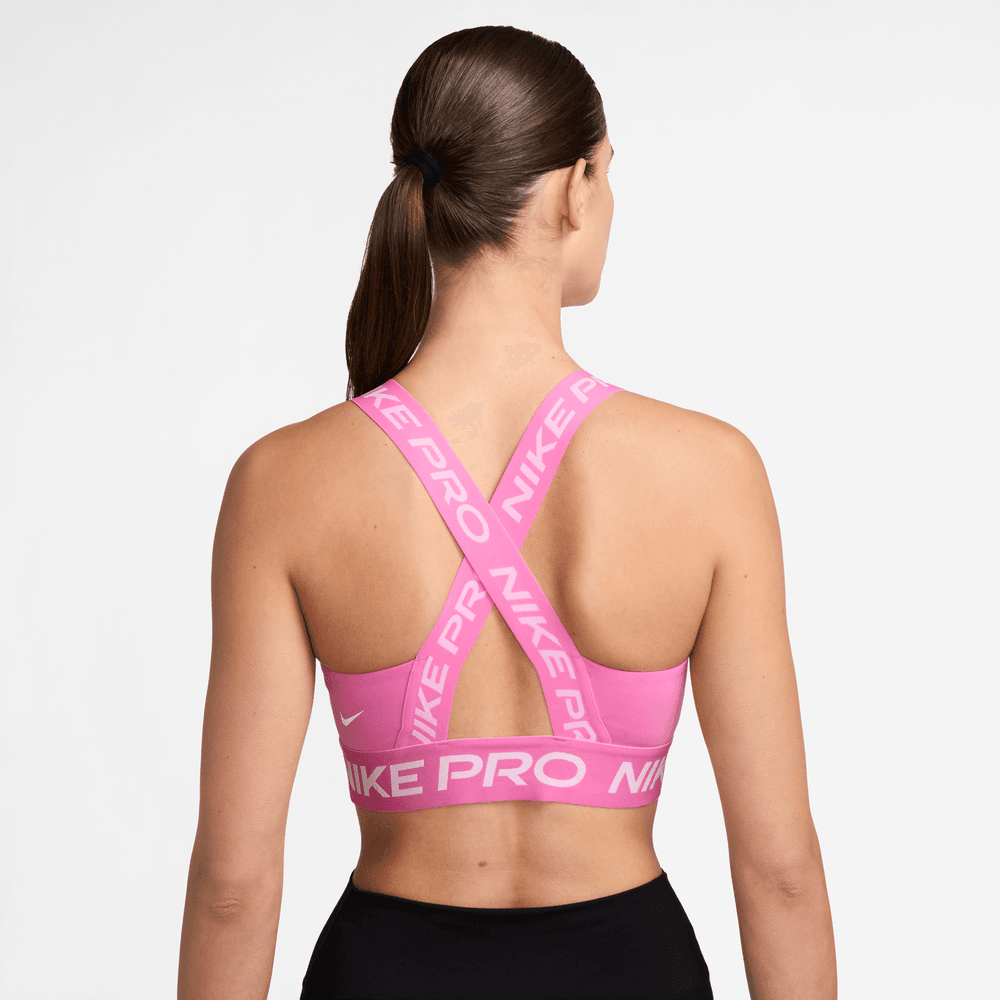 Nike Pro Women's Light-Support Padded Sports Bra 'Playful Pink'