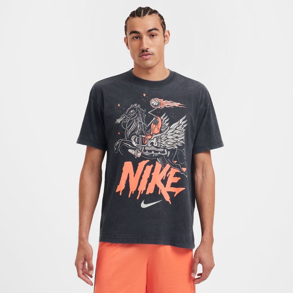 Nike Men's Max90 Basketball T-Shirt 'Black'