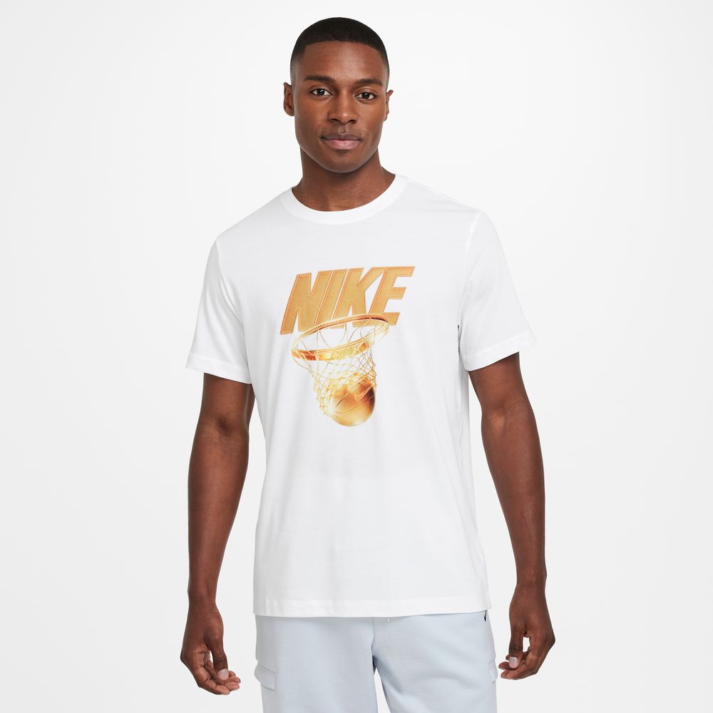 Nike Men's Dri-FIT Basketball T-Shirt 'White'