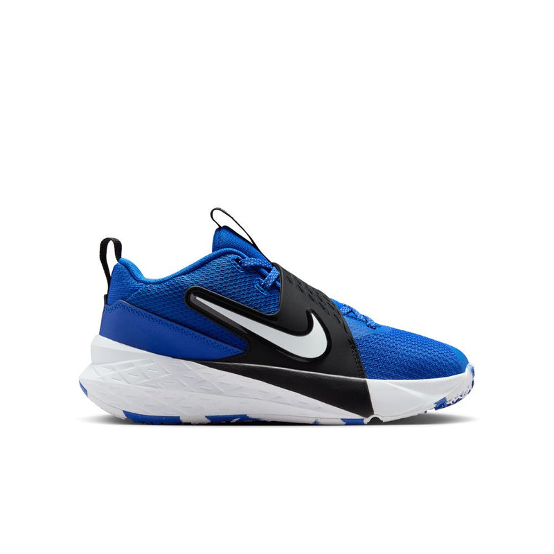 Nike Team Hustle D 12 Big Kids' Basketball Shoes (GS) 'Game Royal/White/Black'