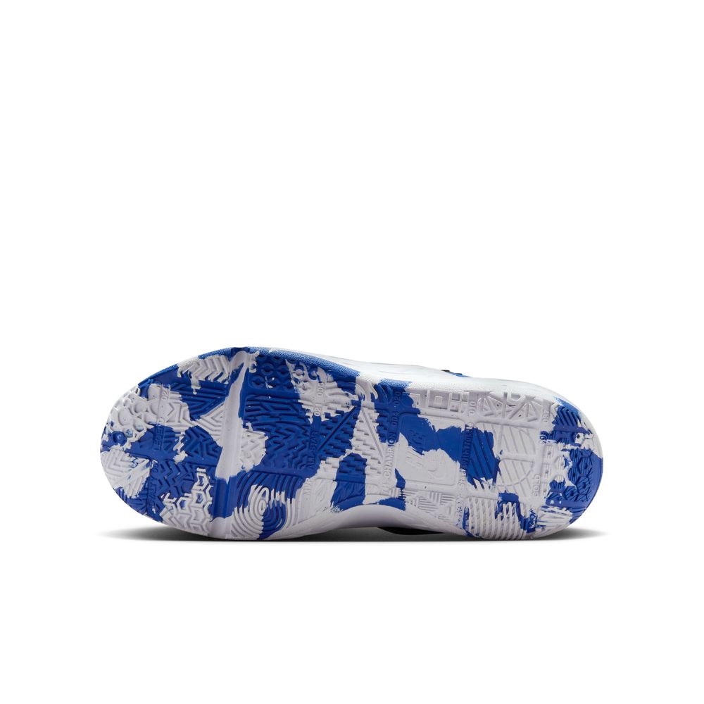 Nike Team Hustle D 12 Big Kids' Basketball Shoes (GS) 'Game Royal/White/Black'