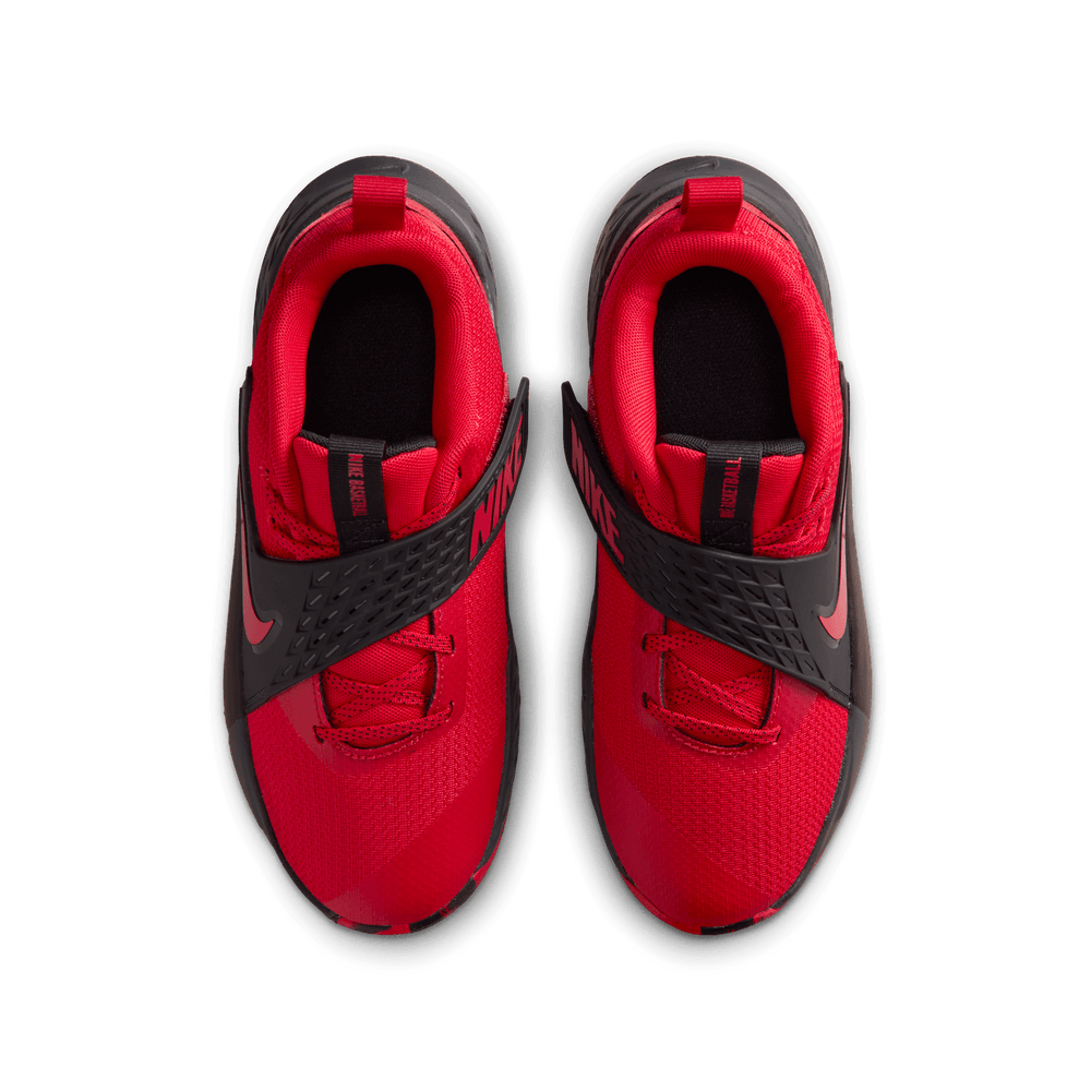 Nike Team Hustle D 12 Big Kids' Basketball Shoes (GS) 'Red/Black/Anthracite'