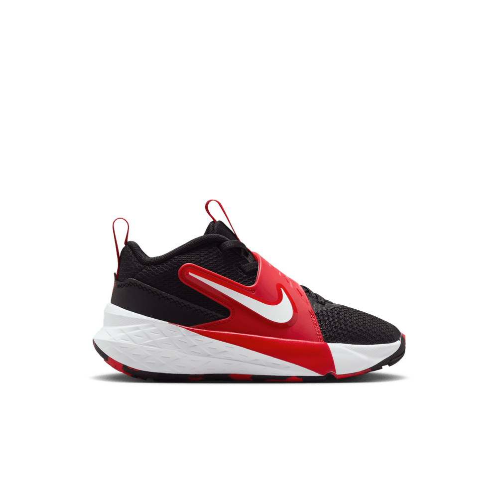 Nike Team Hustle D 12 Little Kids' Shoes (PS) 'Black/White/Red'