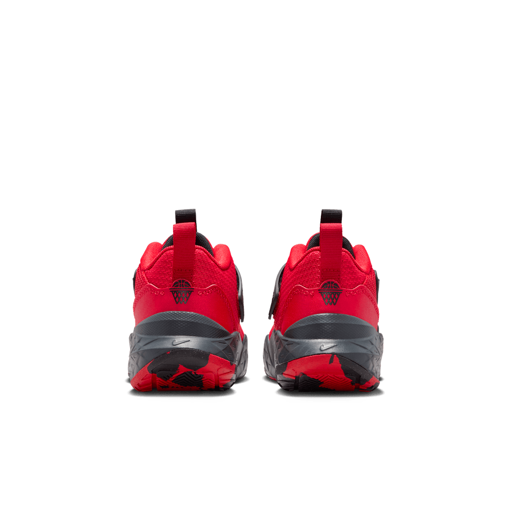 Nike Team Hustle D 12 Little Kids' Shoes (PS) 'Red/Black'