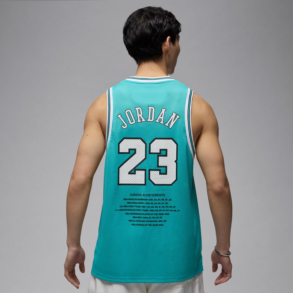 Jordan Essentials Men's Summer Jersey 'Teal/White'